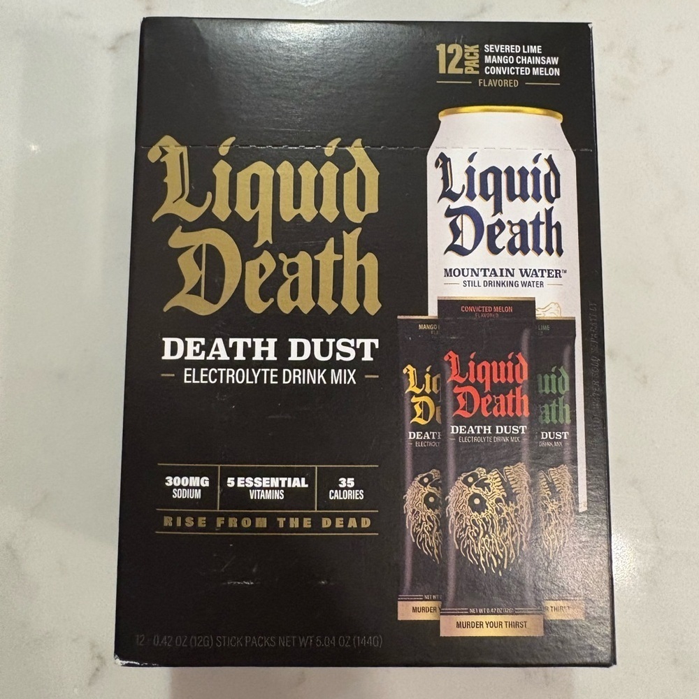 LIQUID DEATH DEATH DUST ELECTROLYTE DRINK MIX